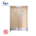 Hotel Room Entrance Interior Fireproof Fire Rated Solid Wood fire Door